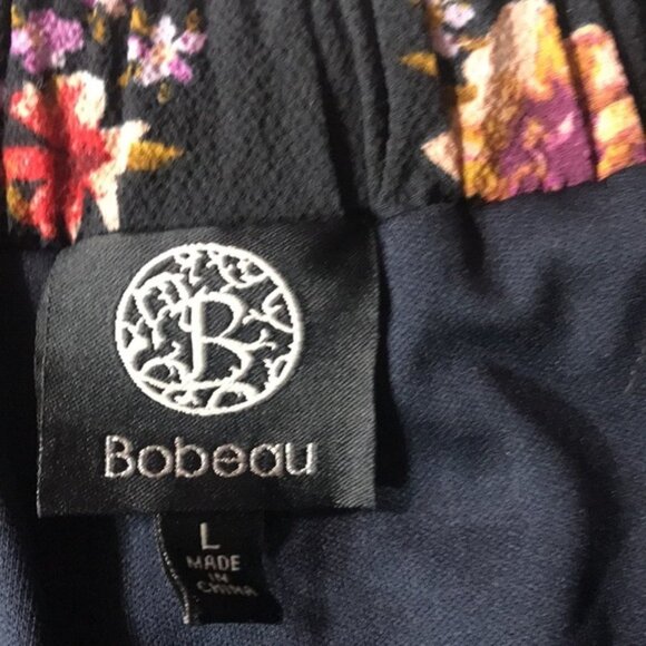 Bobeau Floral Midi Skirt - Picture 5 of 5